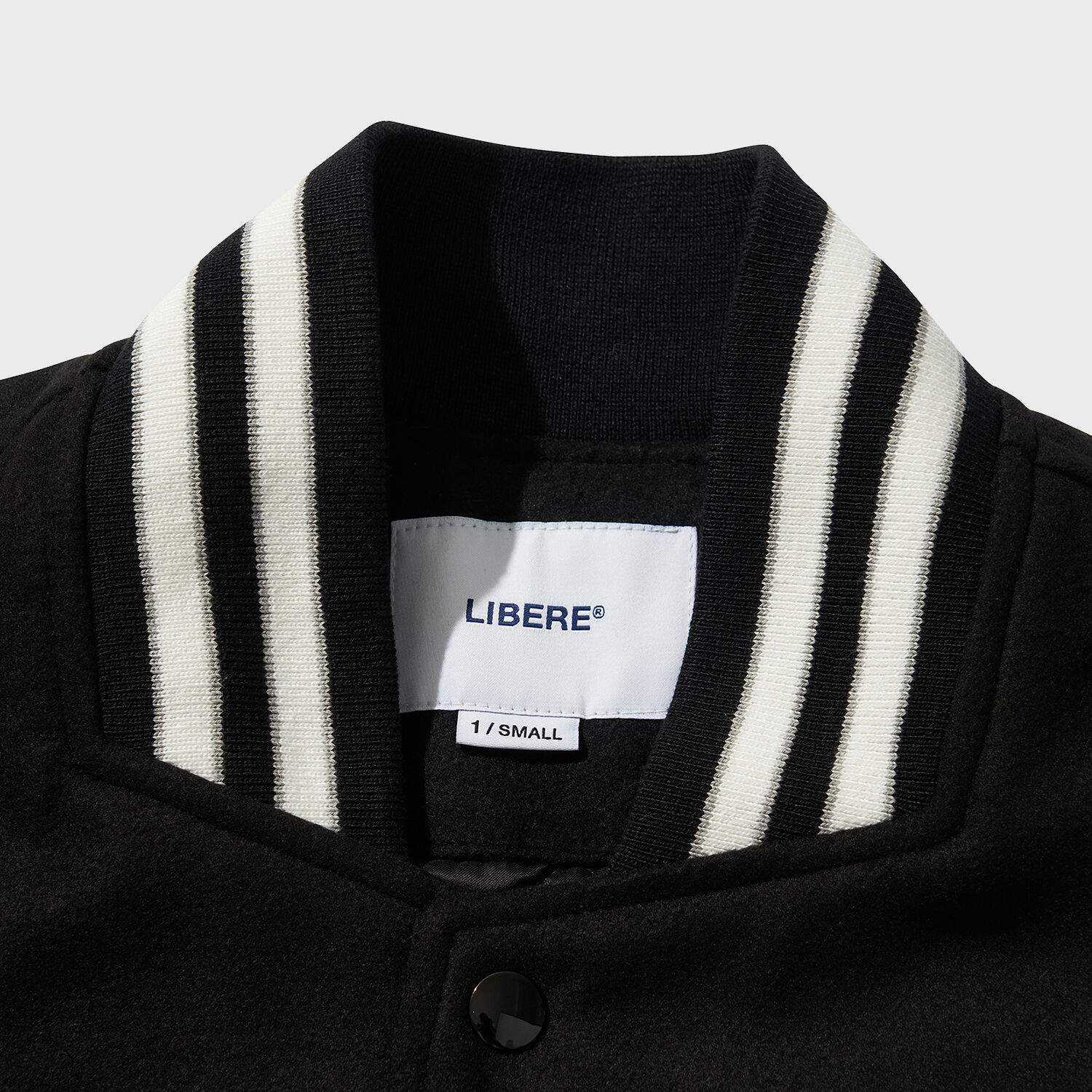 LIBERE VARSITYJACKET / BLACK - 감도 깊은 취향 셀렉트샵 29CM