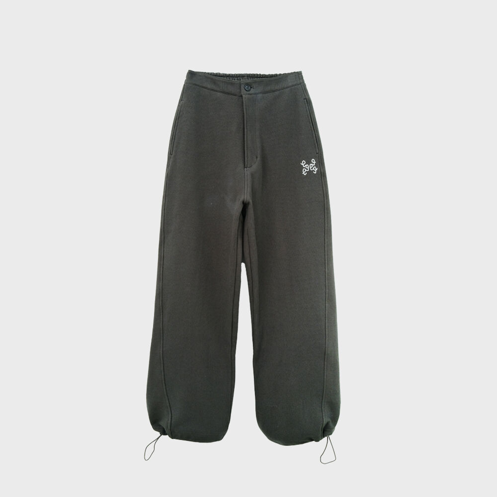 CURVED HEAVY SWEAT PANTS (CHARCOAL) - 감도 깊은 취향 셀렉트 CURVED HEAVY SWEAT PANTS (CHARCOAL) - 감도 깊은 취향 셀렉트