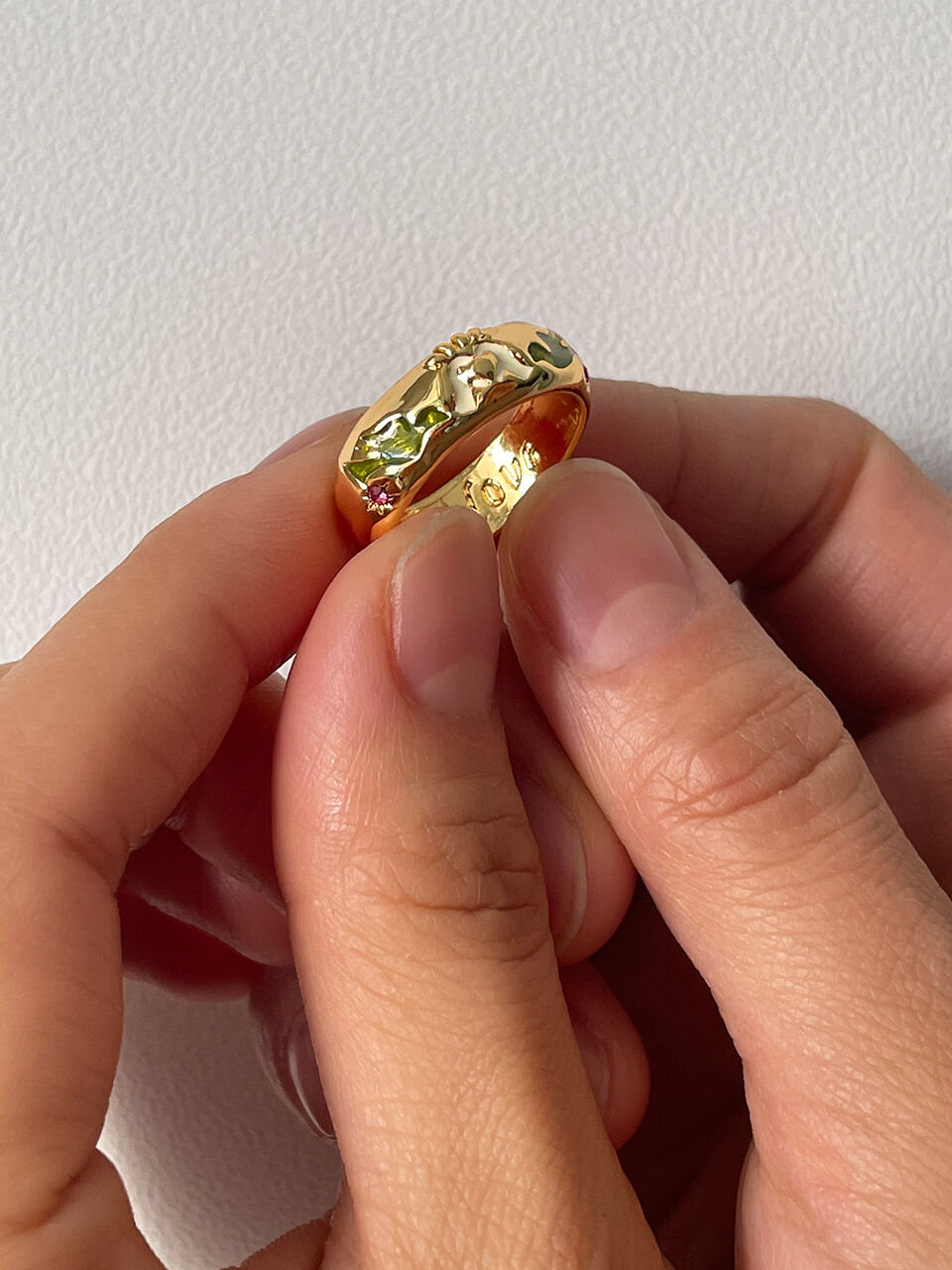 Ylyl Atelier] Fede Ring Silver, Matcha (Gold Plated) - 감도 깊은 취향 셀렉트샵 29Cm