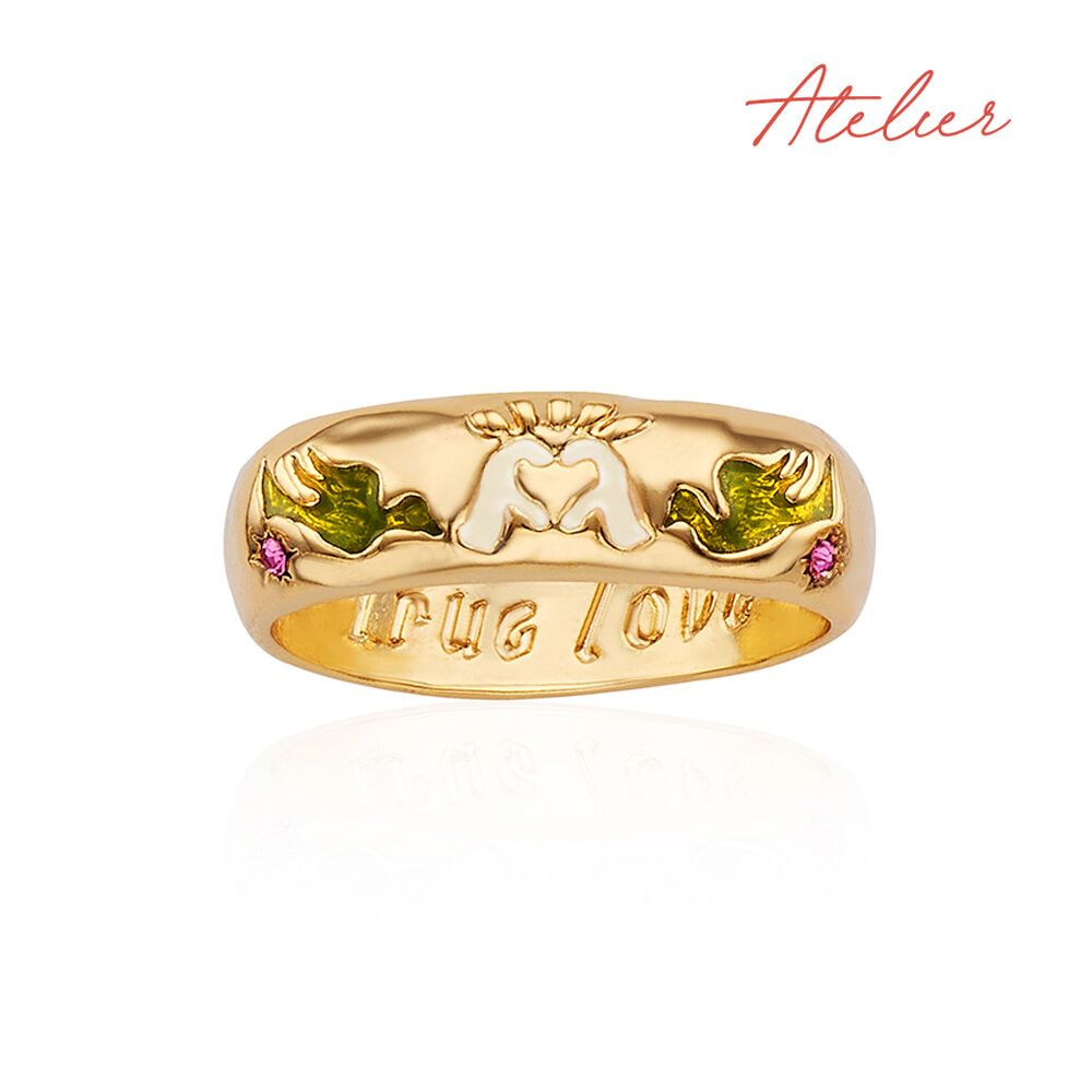 Ylyl Atelier] Fede Ring Silver, Matcha (Gold Plated) - 감도 깊은 취향 셀렉트샵 29Cm