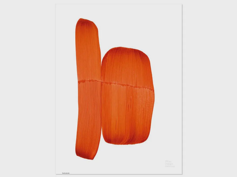 Poster Ronan Bouroullec Drawings (Orange)