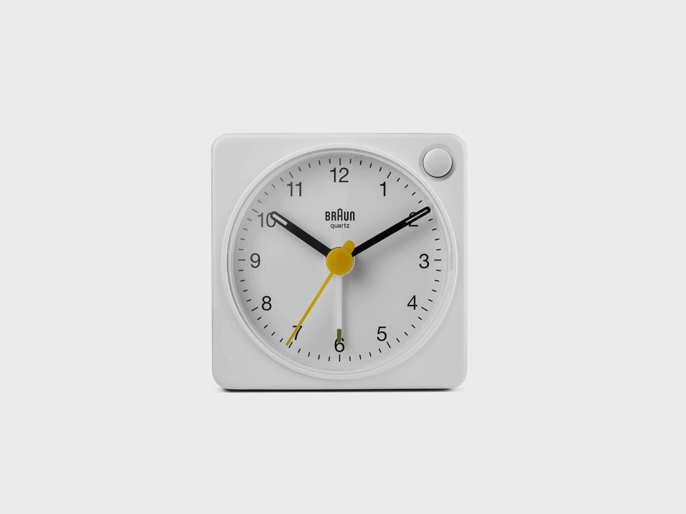 Braun Clock Bc02X (White)