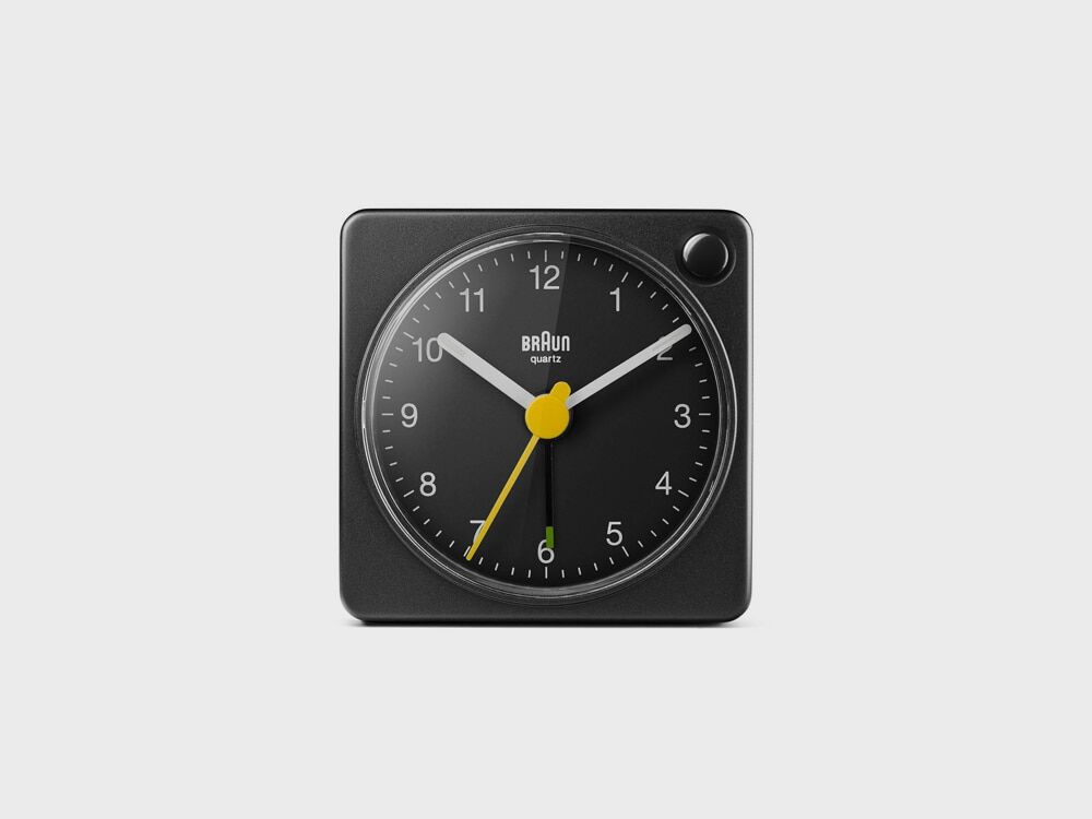 [BRAUN] Braun Clock Bc02X Black 감도 깊은 취향 셀렉트샵 29CM