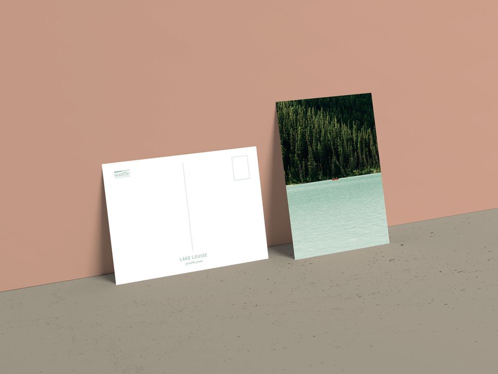 ‘Souffle Photograph Postcard’