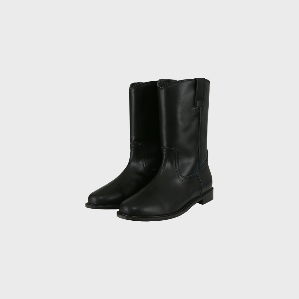 【rolarola x att.】新作 Collaboration★LEATHER MIDDLE BOOTS ☆送料・関税込☆ROLAROLA X ATT☆ LEATHER MIDDLE BOOTS☆