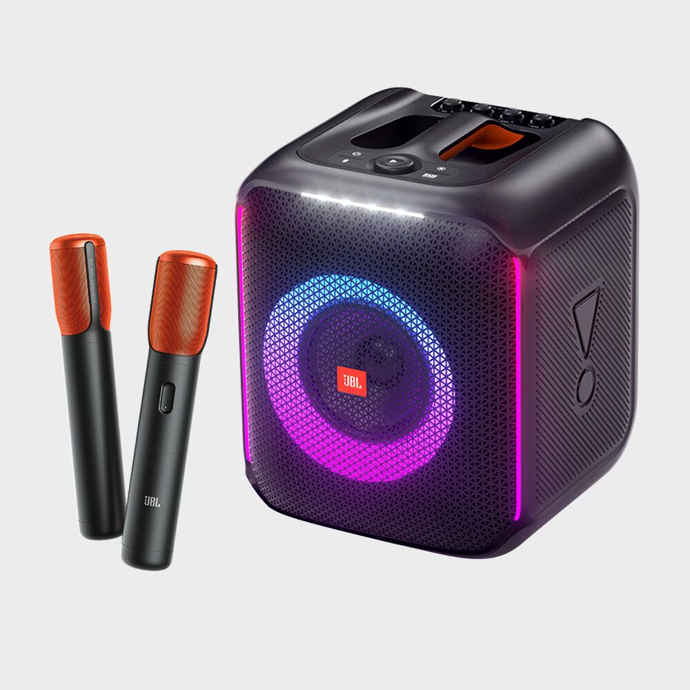 삼성공식파트너 JBL PARTYBOX ENCORE 파티박스 앙코르 블루투스스피커 무선마이크2개 100W 출력 감도 깊은 취향