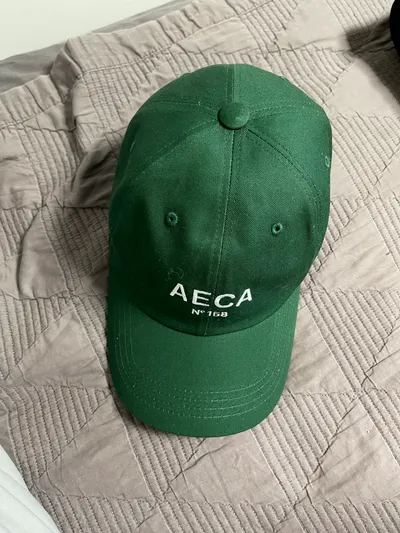 キャップ AECA WHITE AECA LOGO CAPGREEN AECA CLOVER LOGO CAP-GREEN - 감도 깊은 취향 셀렉트샵 29CM