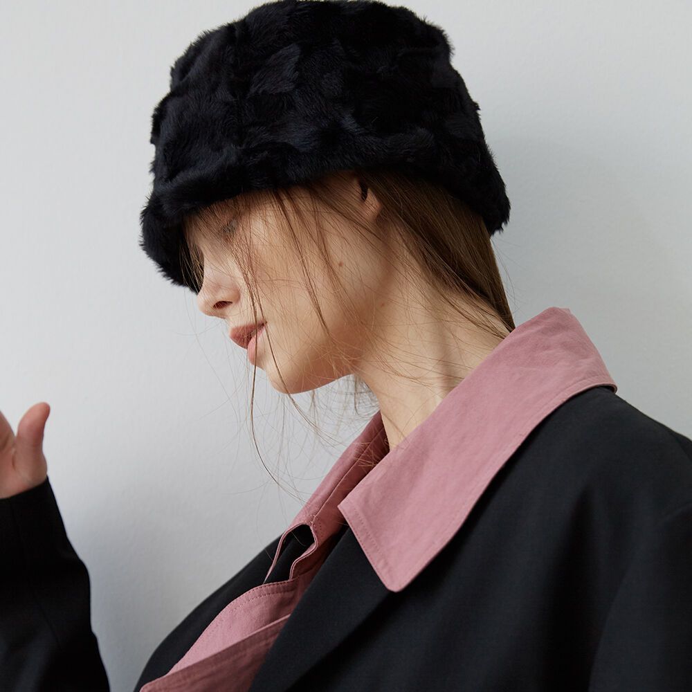 LOW LAMPSHADE HAT_BLACK - 감도 깊은 취향 셀렉트샵 29CM