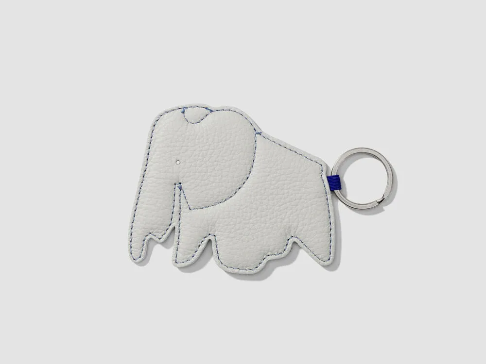 Key Ring Elephant (Snow)