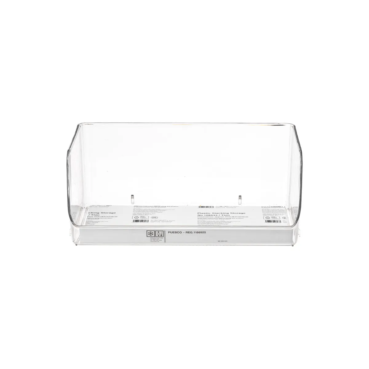 108933 plastic stacking storage thin 29cm
