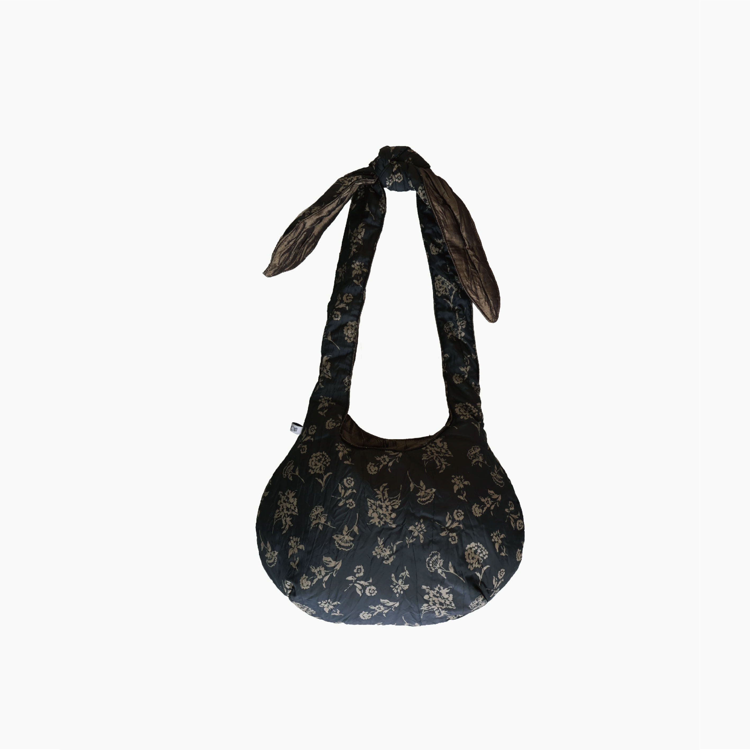 Reversilble Bozagi Bag FlowerㅣBrown • Khaki