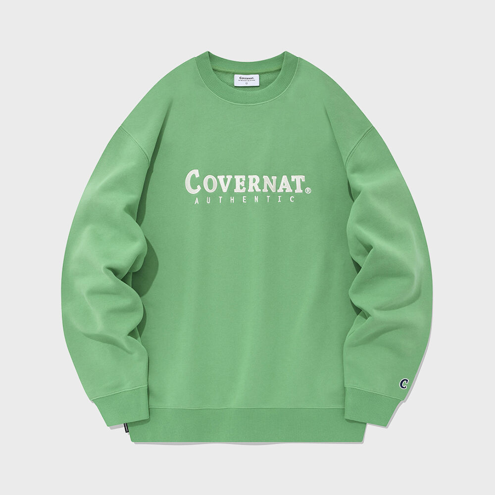Flag MNT Heavy Sweatshirt(GREEN) - 감도 깊은 취향 셀렉트샵 29CM