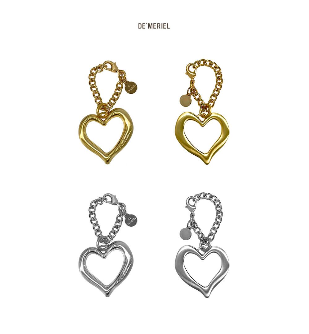 [Demeriel] Heart Bag Charm_2Colors 감도 깊은 취향 셀렉트샵 29CM