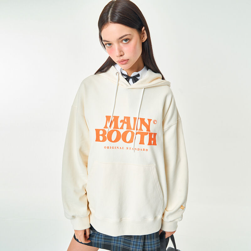 Original Logo Hood T shirt CREAM 29CM