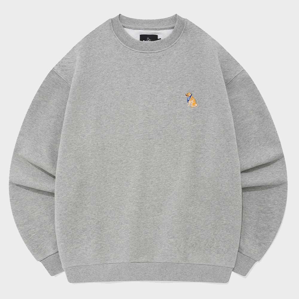 スウェット・トレーナー YESEYESEE YES Tulrexx Sweatshirt Light Grey YS241TSWCW01LIG Y.E.S Tulrexx Sweatshirt Light Grey - 감도 깊은 취향 셀렉트
