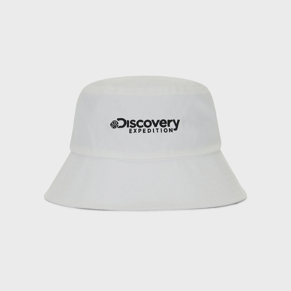 BBD Horizon Bleached Reversible Plate Bucket Hat (Black