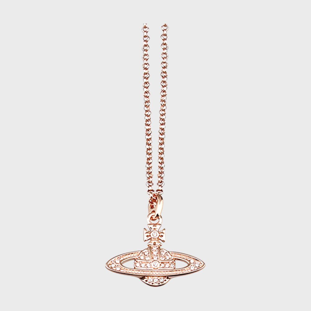 [비비안 웨스트우드]63020086 G120 미니 바스 릴리프 목걸이 로즈 골드 - 감도 깊은 취향 셀렉트샵 29CM