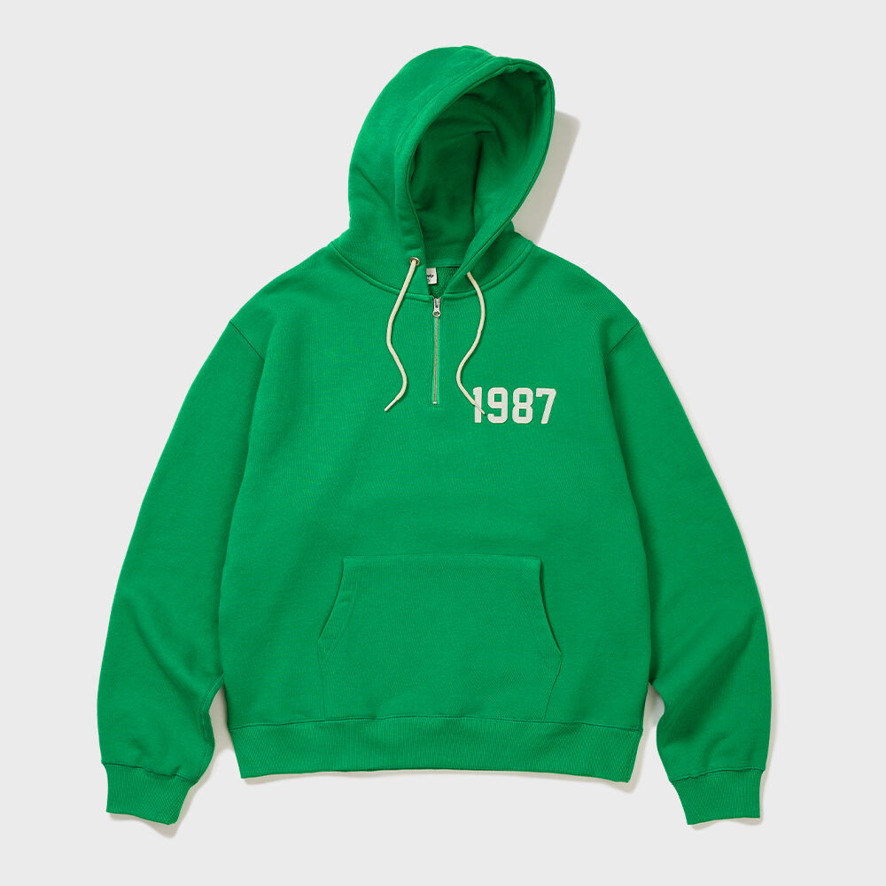 さらに100円引き◆MMLG◆1987 FELT HOOD フーディ Mmlg] 1987 FELT HOOD (SEAWEED GREEN) - 감도 깊은 취향 셀렉트