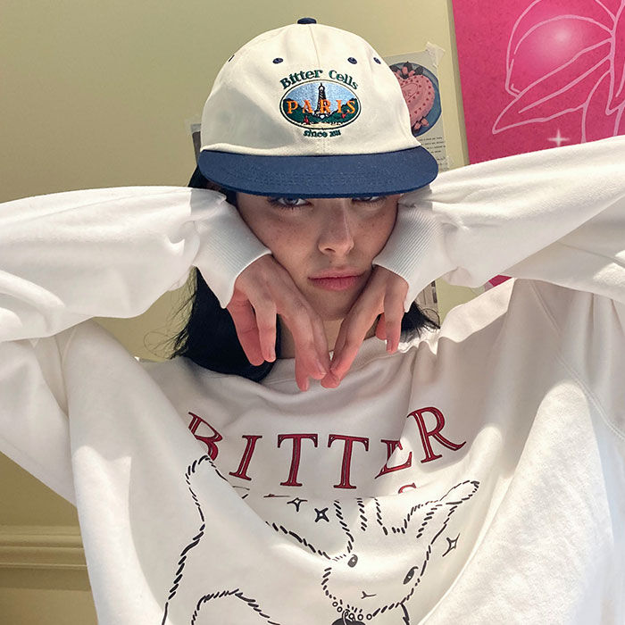 HELLO■Washed Typo Arch Logo 6panel Cap_Coral Pink Washed Typo Arch Logo 6panel Cap_Coral Pink - 감도 깊은 취향