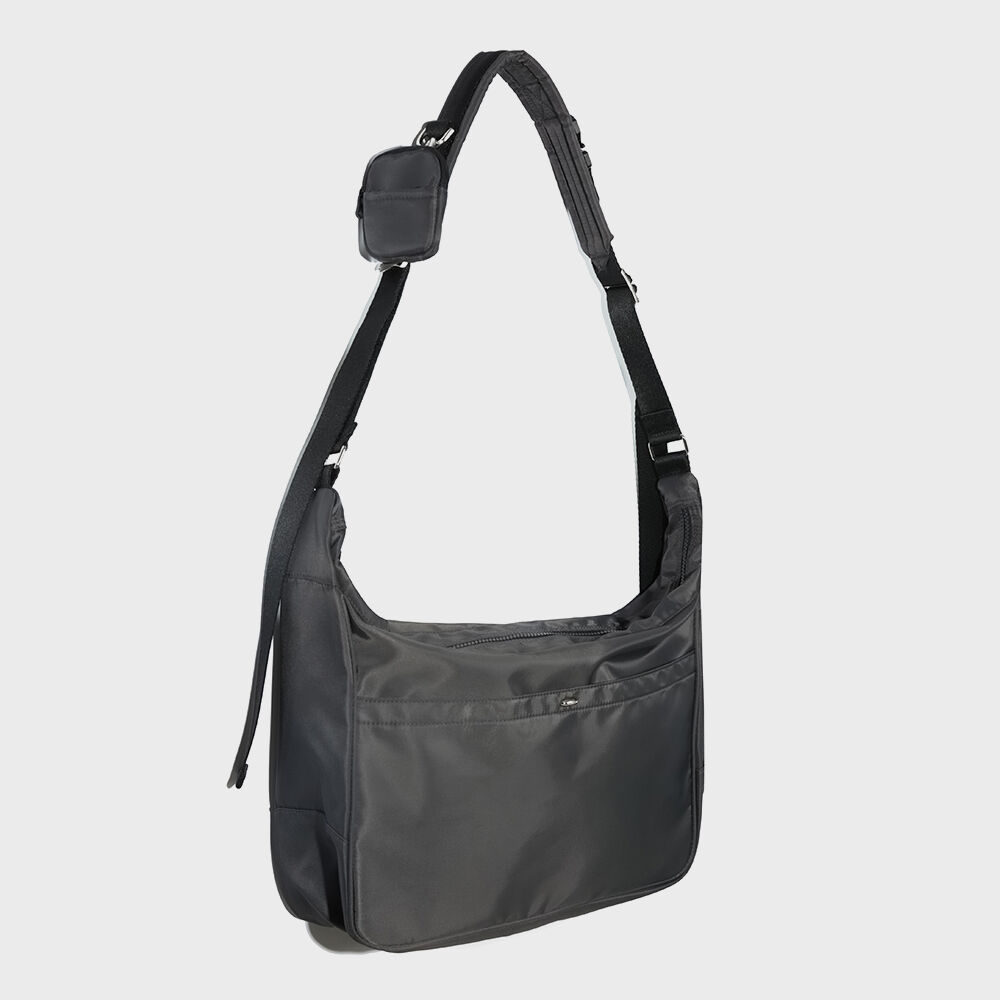 HAH ARCHIVE] 5POCKET CUSHIONED I-PAD BAG (BLACK) - 감도 깊은