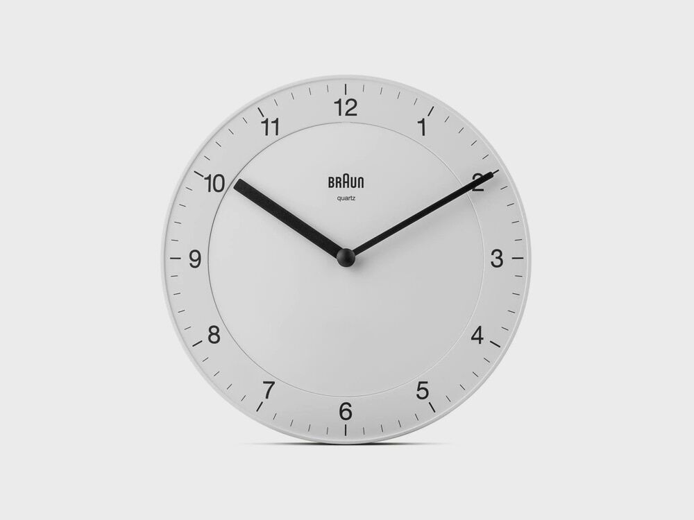 Braun Clock Bc06 (White)