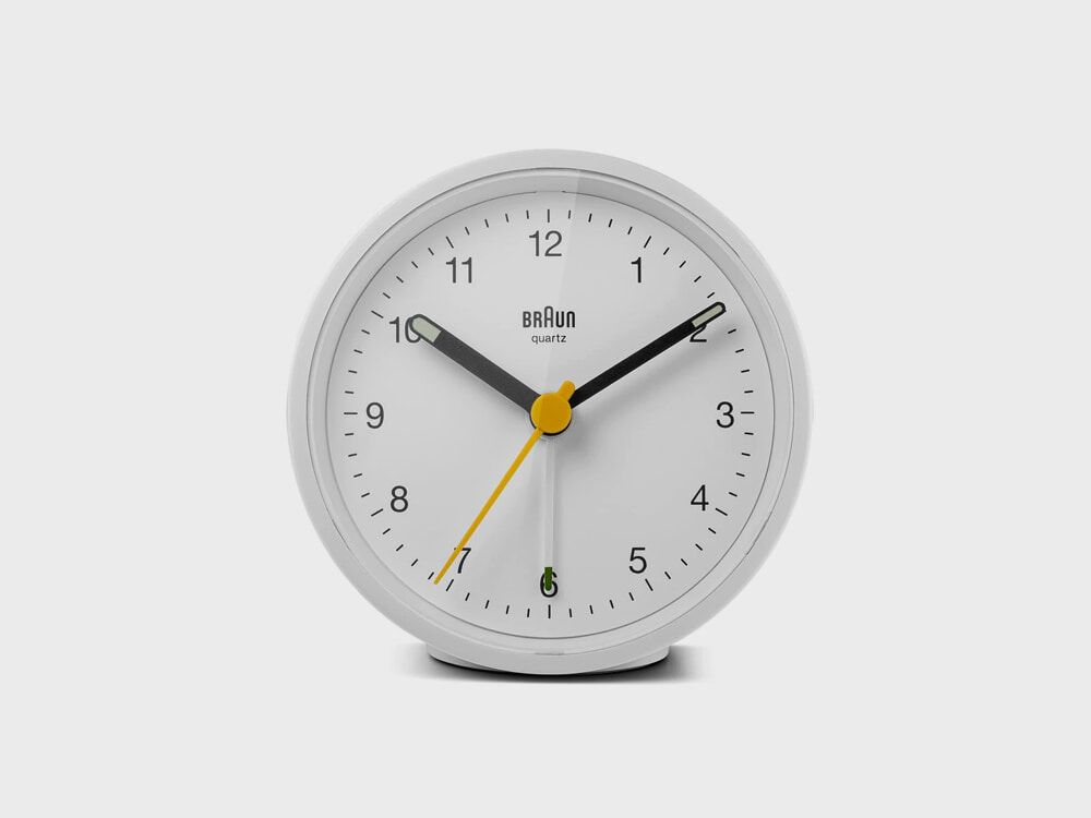 Braun Clock Bc12 (White)