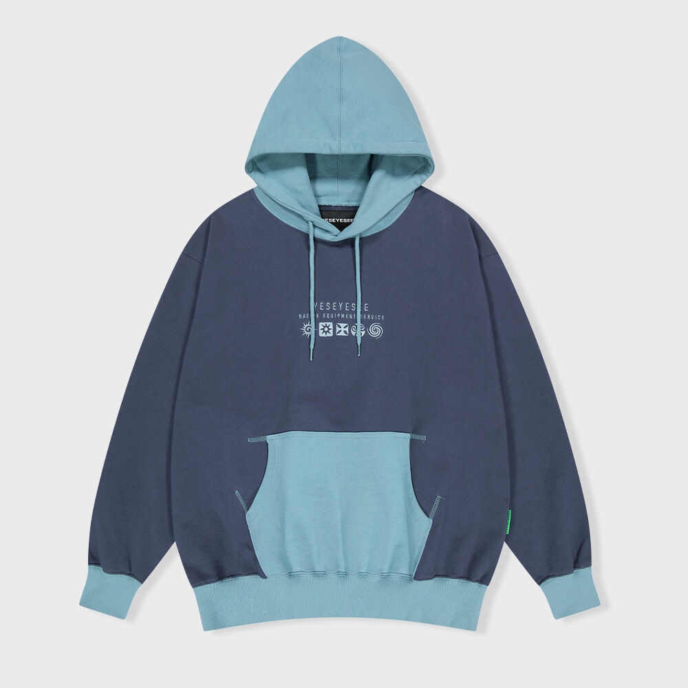 Y.E.S Native Symbol Hoodie Indigo - 감도 깊은 취향 셀렉트샵 29CM