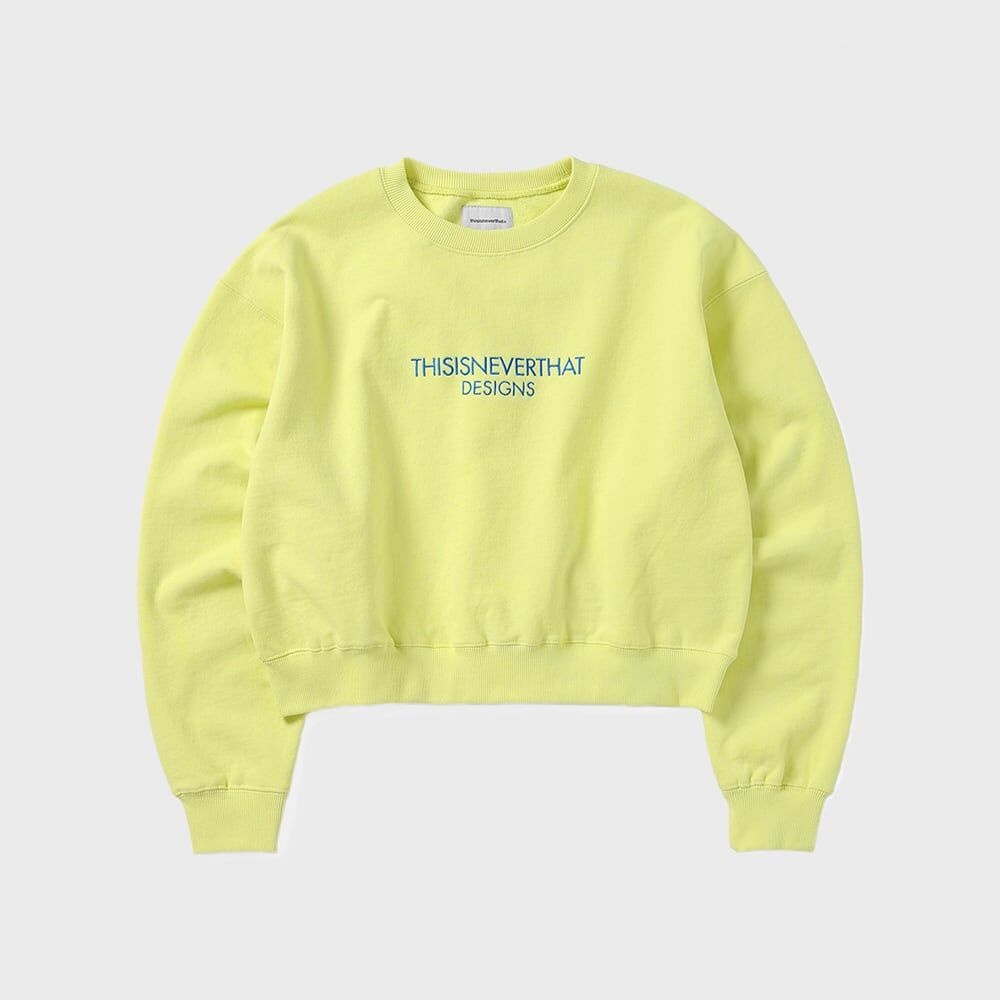 FR-Logo W Crewneck Lemon - 감도 깊은 취향 셀렉트샵 29CM