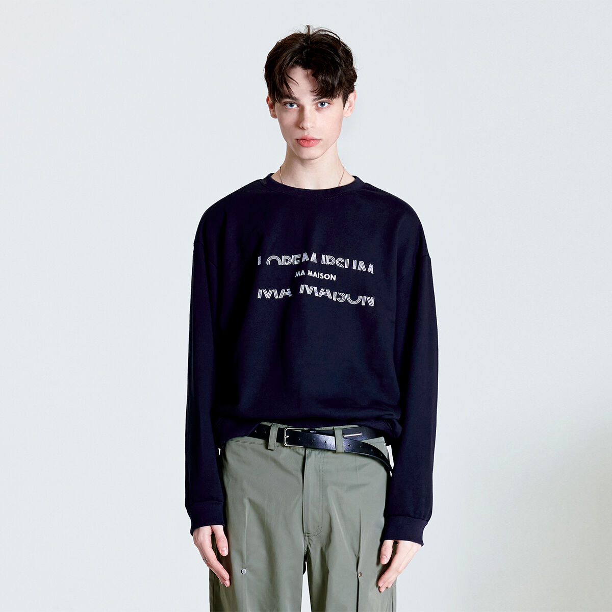 【LA MER MA MAISON】23SS★ STEEK SWEAT-SHIRT LA MER MA MAISON(ラメルマメゾン) - 23SS STEEK SWEAT-SHIRT