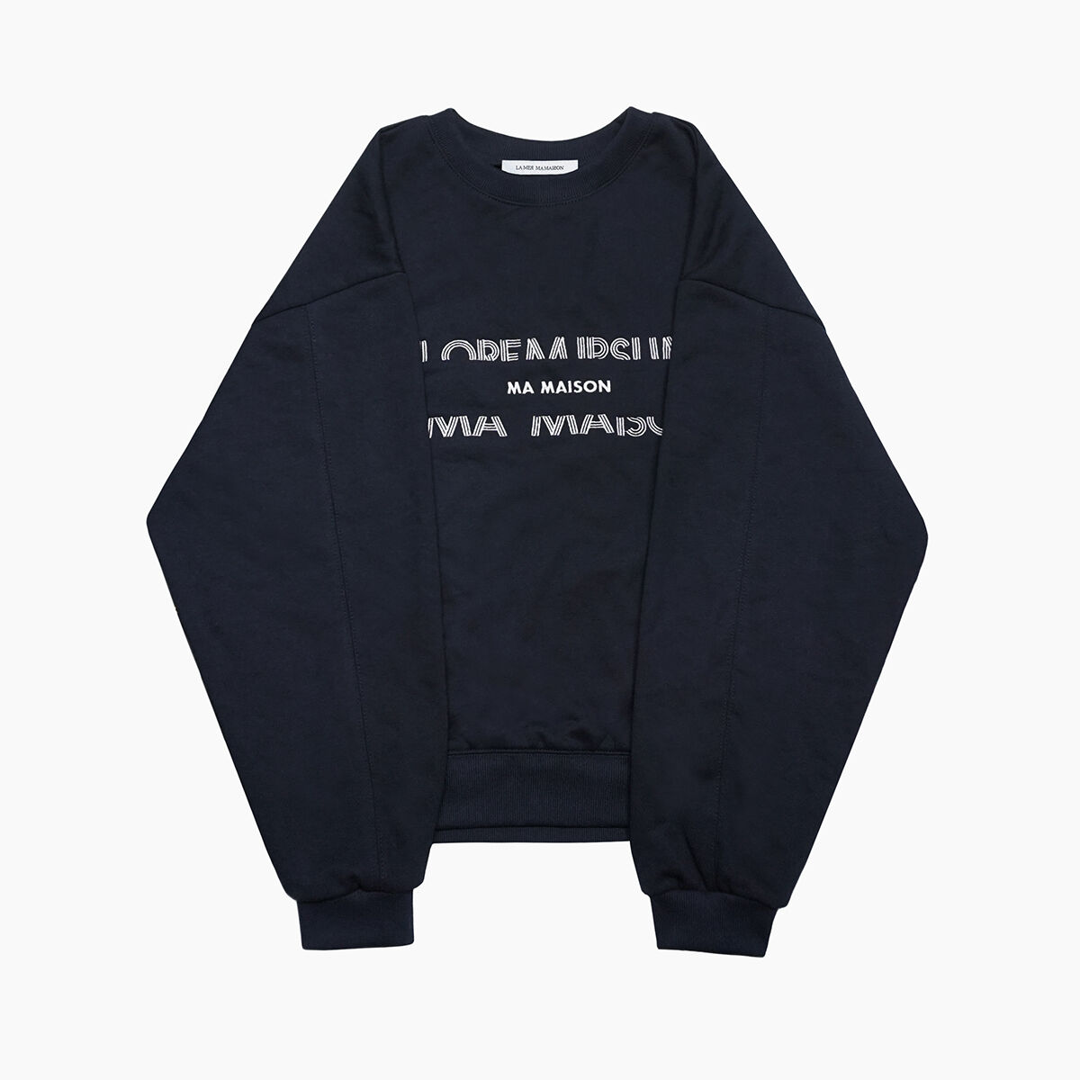 LA MER MA MAISON] STEEK SWEAT-SHIRT NAVY - 감도 깊은 취향