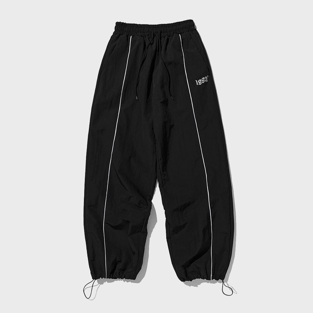 3STAR PIPING TRACK PANTS_BLACK(NG2DSUPA10A) - 감도 깊은 취향