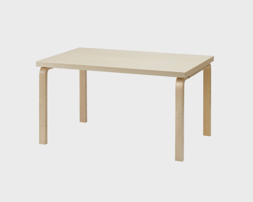 Aalto Table 82B (135x85cm) Birch (2 Size)