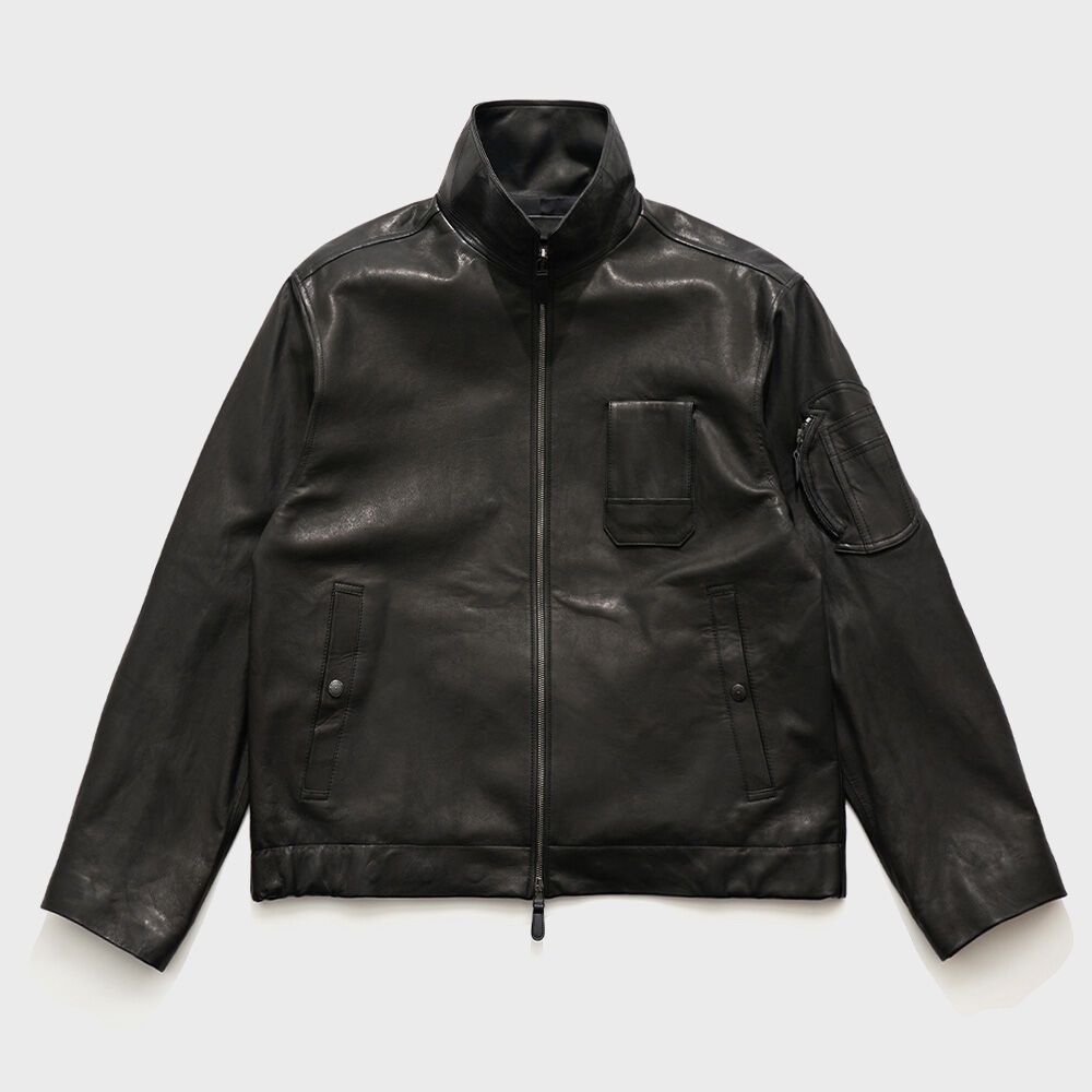 French air store force leather jacket