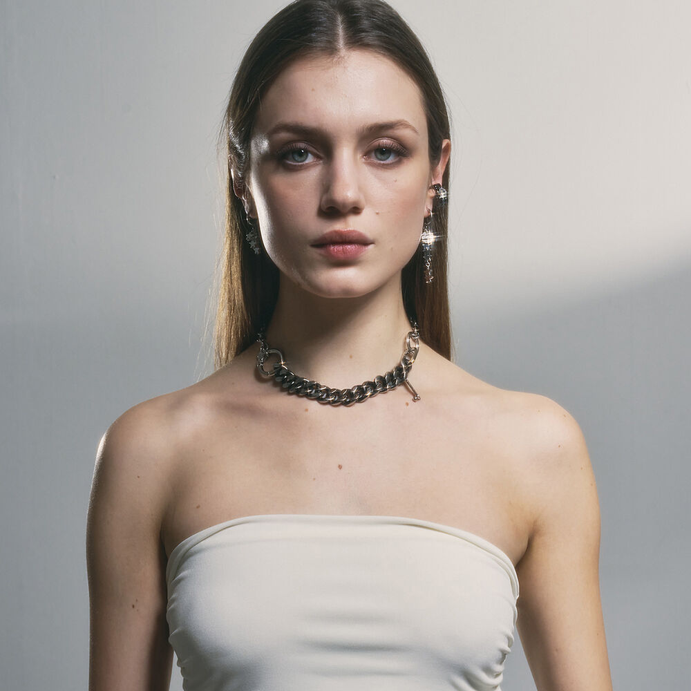 NO.328 [SILVER] STAR UNBALANCE EARRING - 감도 깊은 취향