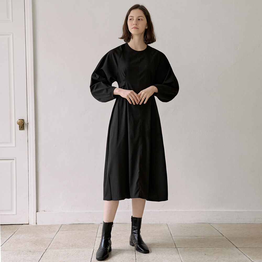 韓国商品/HOKUSPOKUS Innocent tie dress Innocent tie dress / White : HOKUSPOKUS (호쿠스포쿠스)