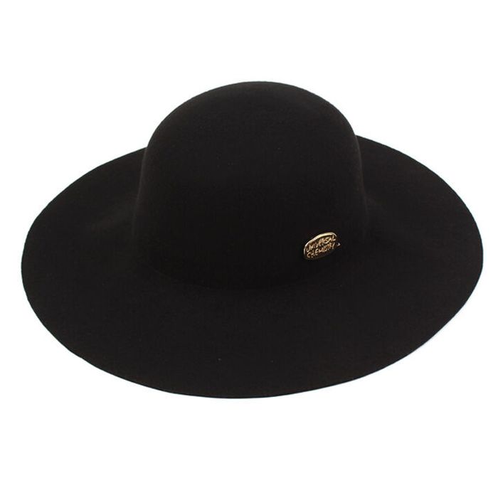 [유니버셜케미스트리]Round GD Metal Wool BK Fedora 울페도라 감도 깊은 취향 셀렉트샵 29CM