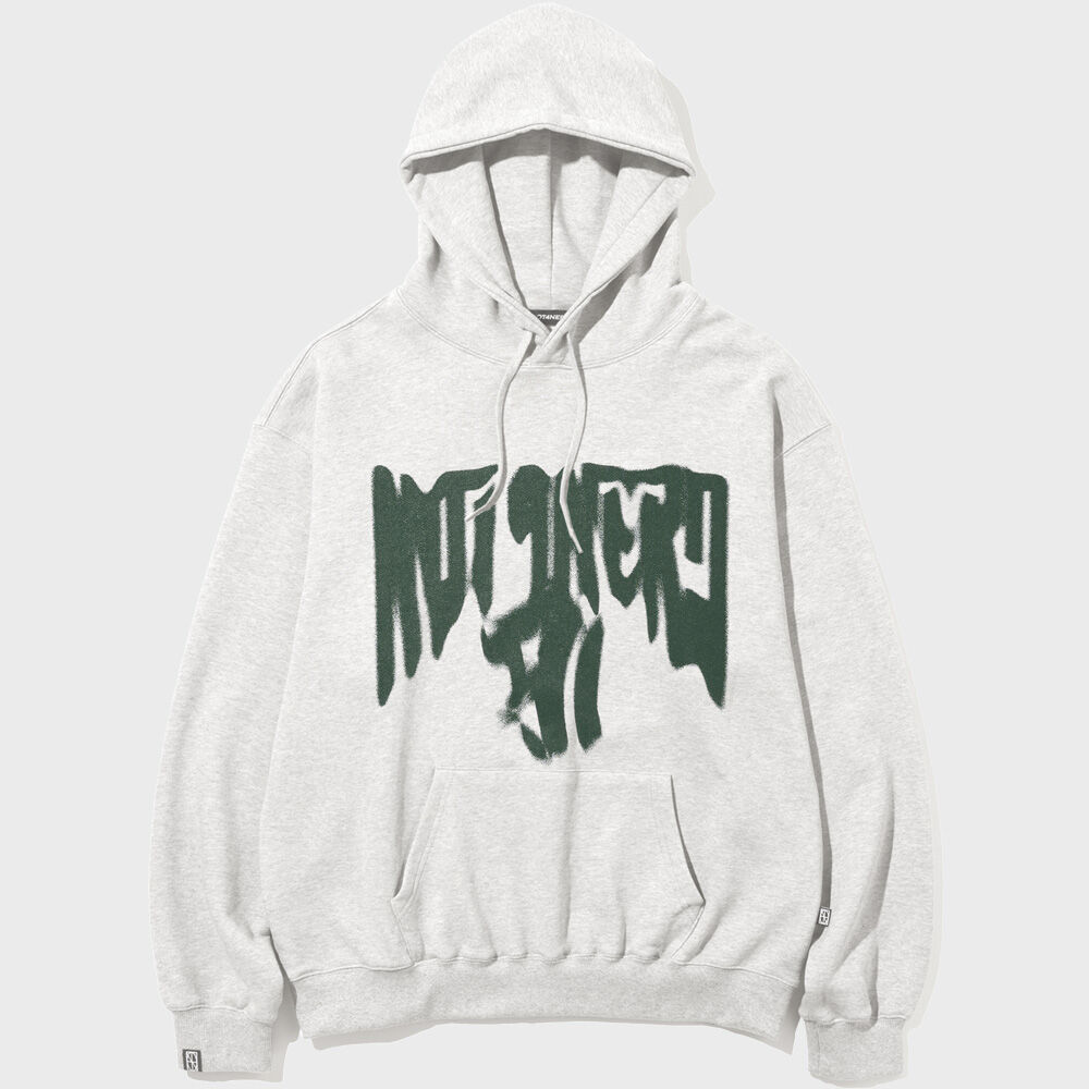 パーカー・フーディ NOT4NERD Blur Logo Pullover Hood  Dark Grey HD051CH 24-25 ELECTRIC エレクトリック パーカー フード ICON LOGO HOOD