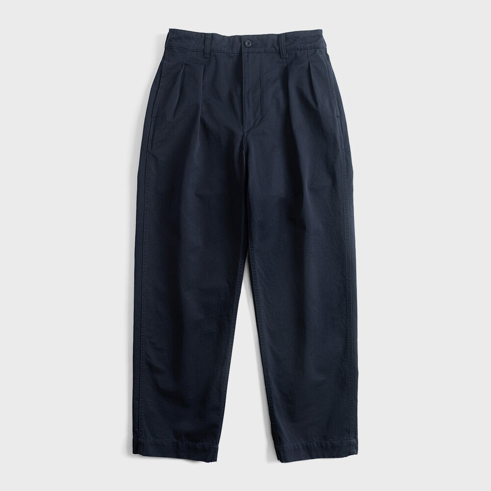 【美品】pablo vinci Oiled chino pants NAVY M PABLO VINCI】Oiled chino pants NAVY M（LW FRENCH CHINO PANTS