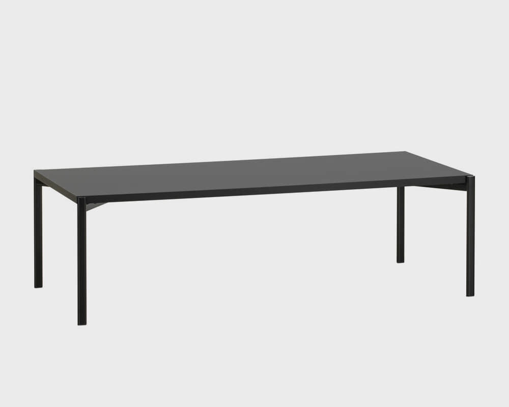 Kiki Low Table (60x140cm) Black HPL/Black