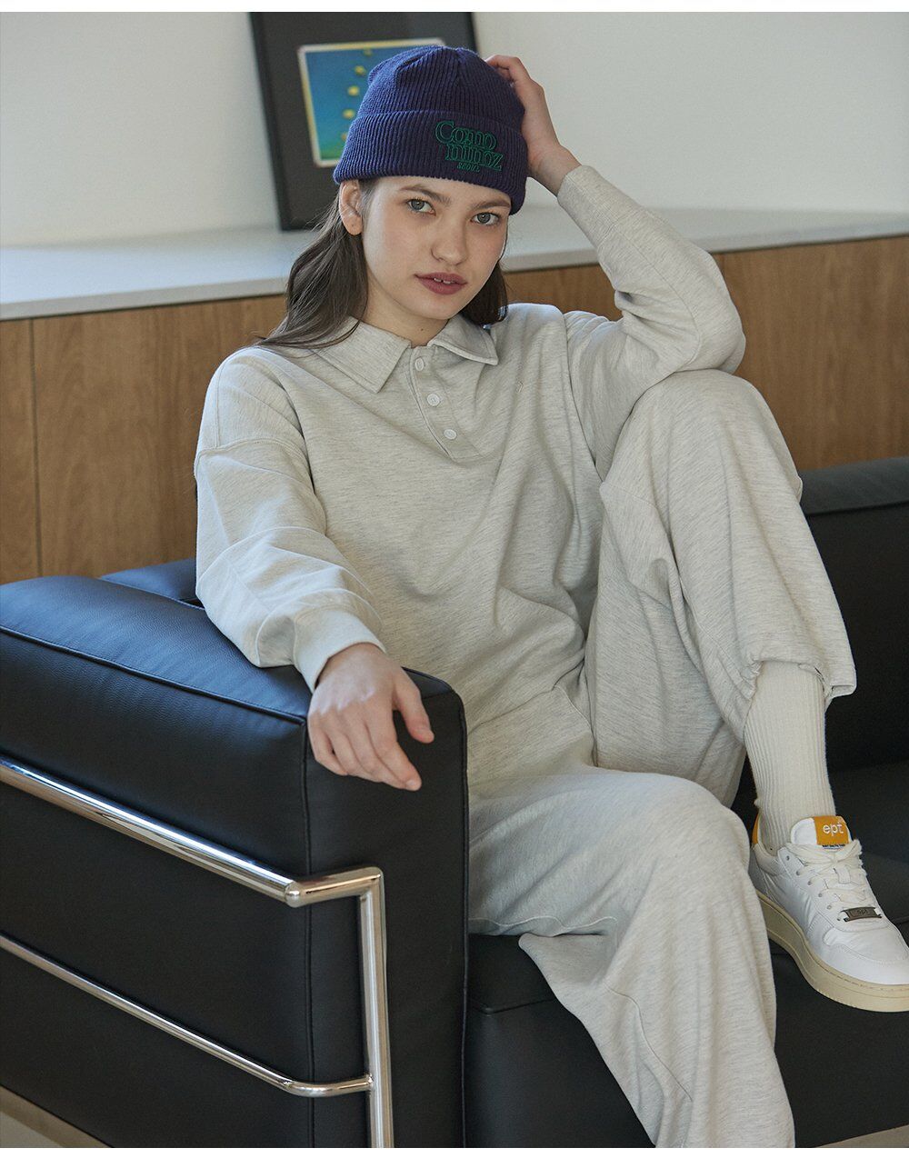 ボトムスその他 Fallett Brush logo one-tuck wide sweatpants oatmeal FA2203PT Kids Relaxed Gap Logo Bootcut Sweatpants | Gap Factory