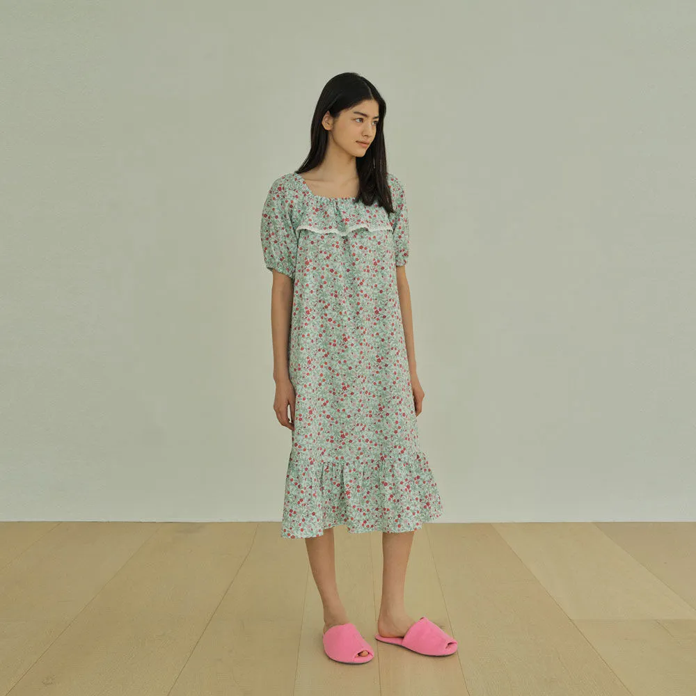 [모달] (w) Mint Short Sleeve Lounge One-piece