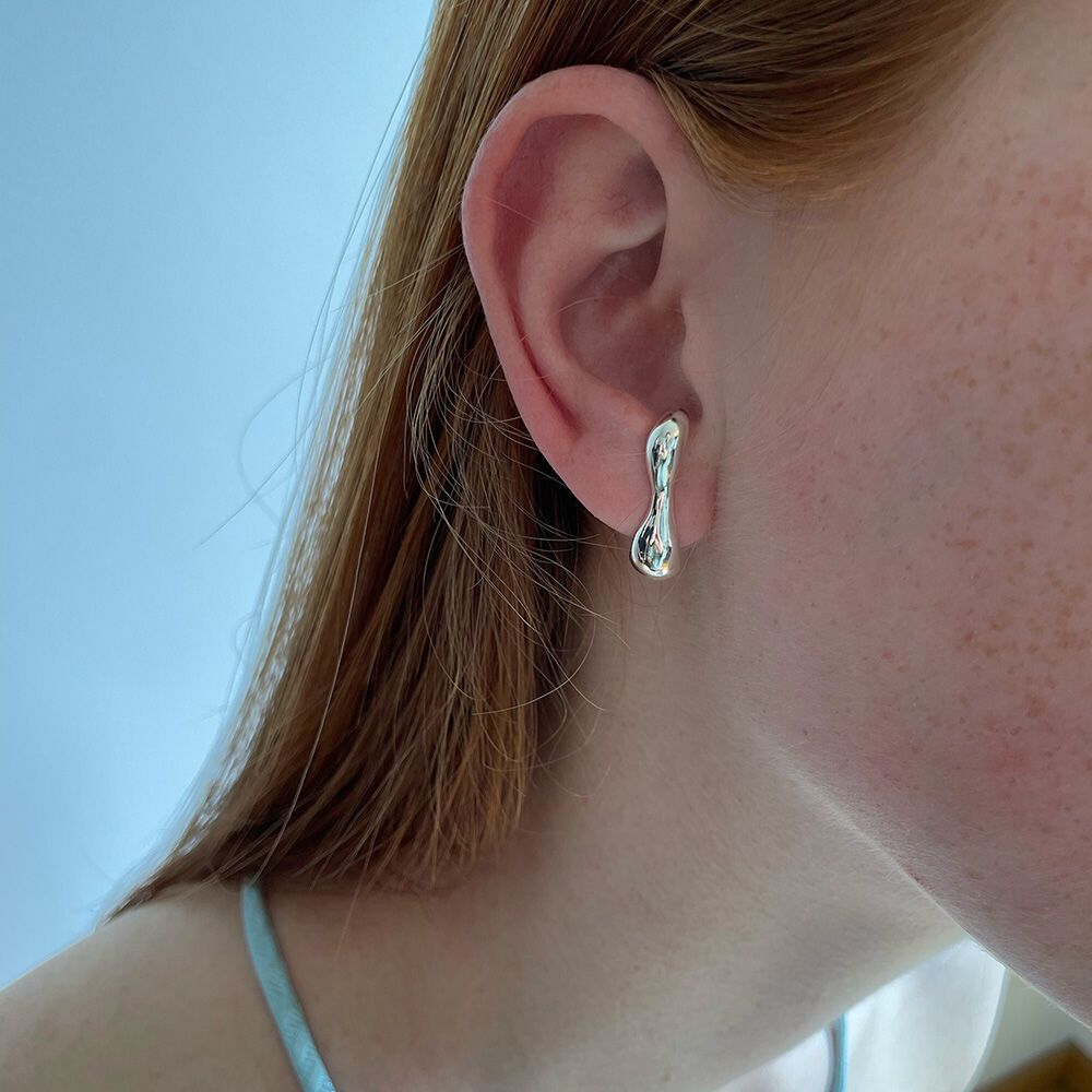 Knob earrings clearance