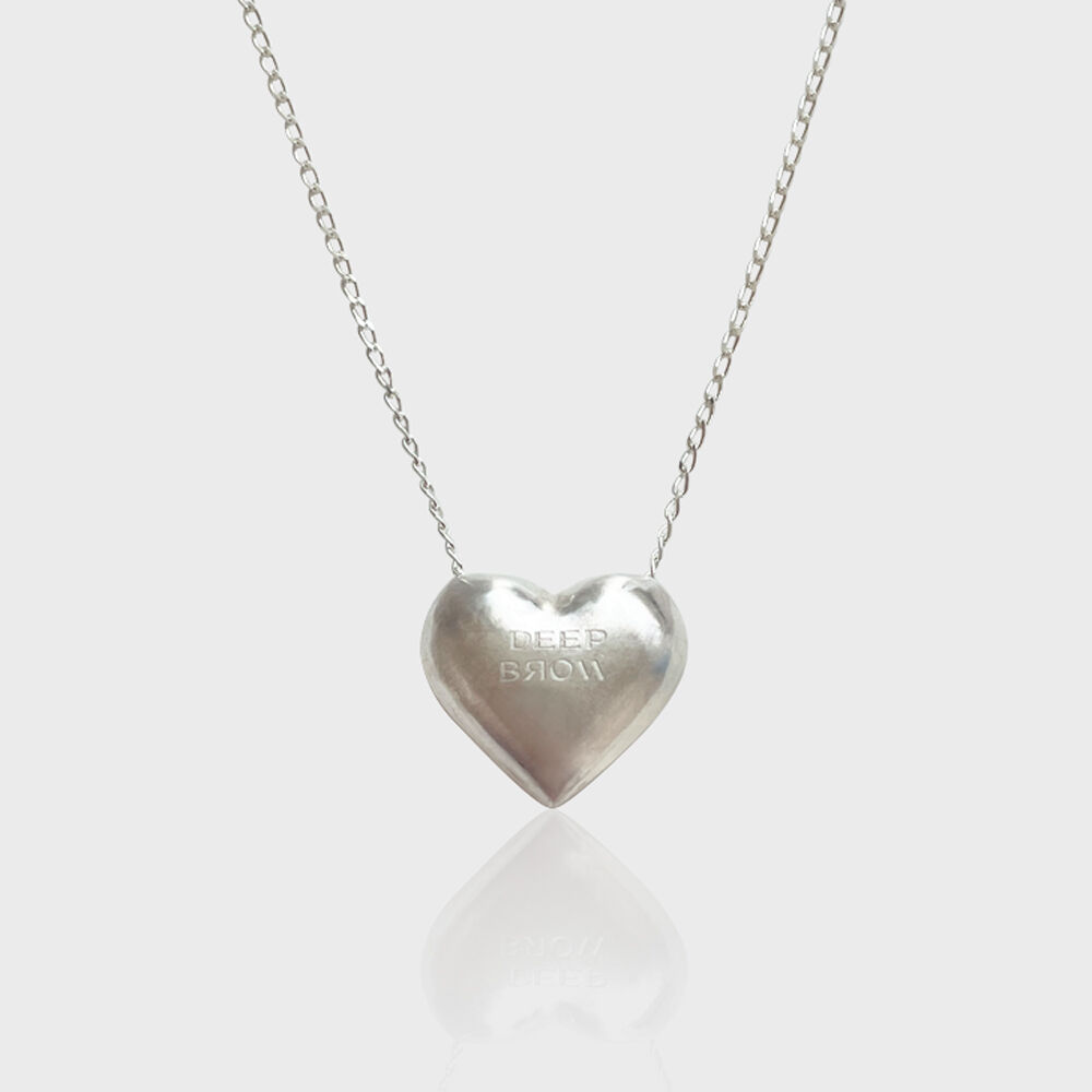 ★HAS★ Silver925 HW003 Mini heart necklace Silver925] HW003 Mini heart necklace - 감도 깊은 취향 셀렉트