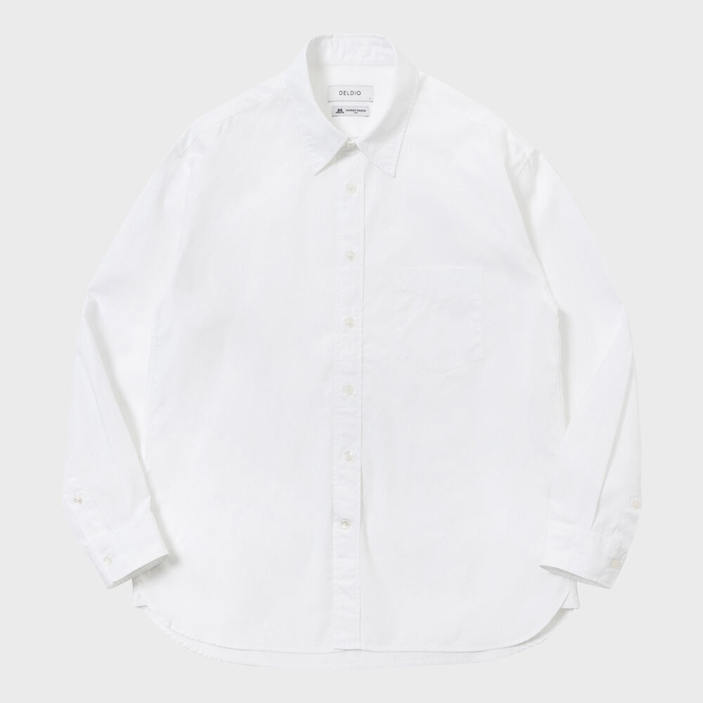 男女兼用 23SS Thomas Mason s Cotton Poplin Shirt domainincite.com