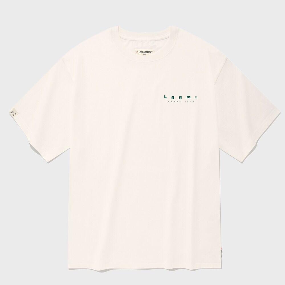 MOONSUN ♥ Umbro コラボ Logo T-Shirt Umbro x MOONSUN Logo T-Shirt / Cream - 감도 깊은 취향 셀렉트