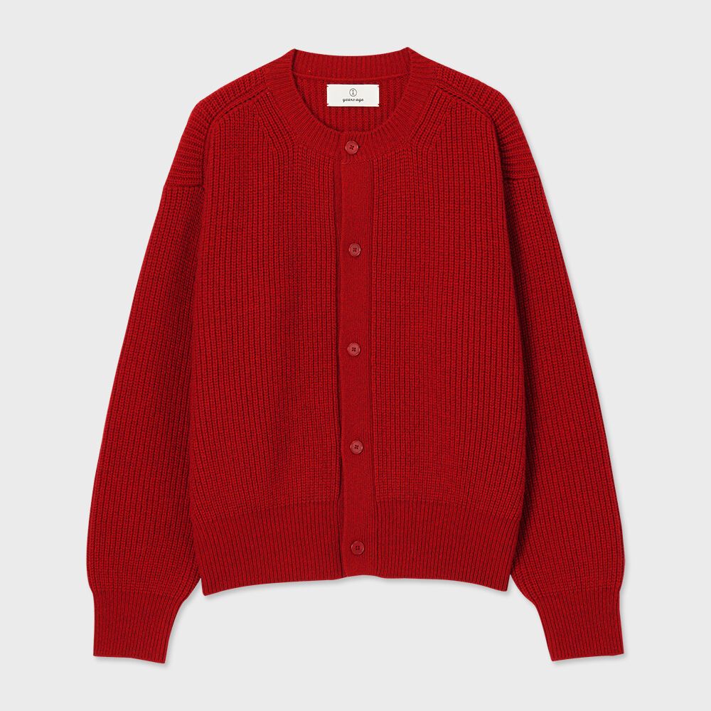 ROVER WOOL KNIT JACKET 02 RED CLAY 감도 깊은 취향 셀렉트샵 29CM