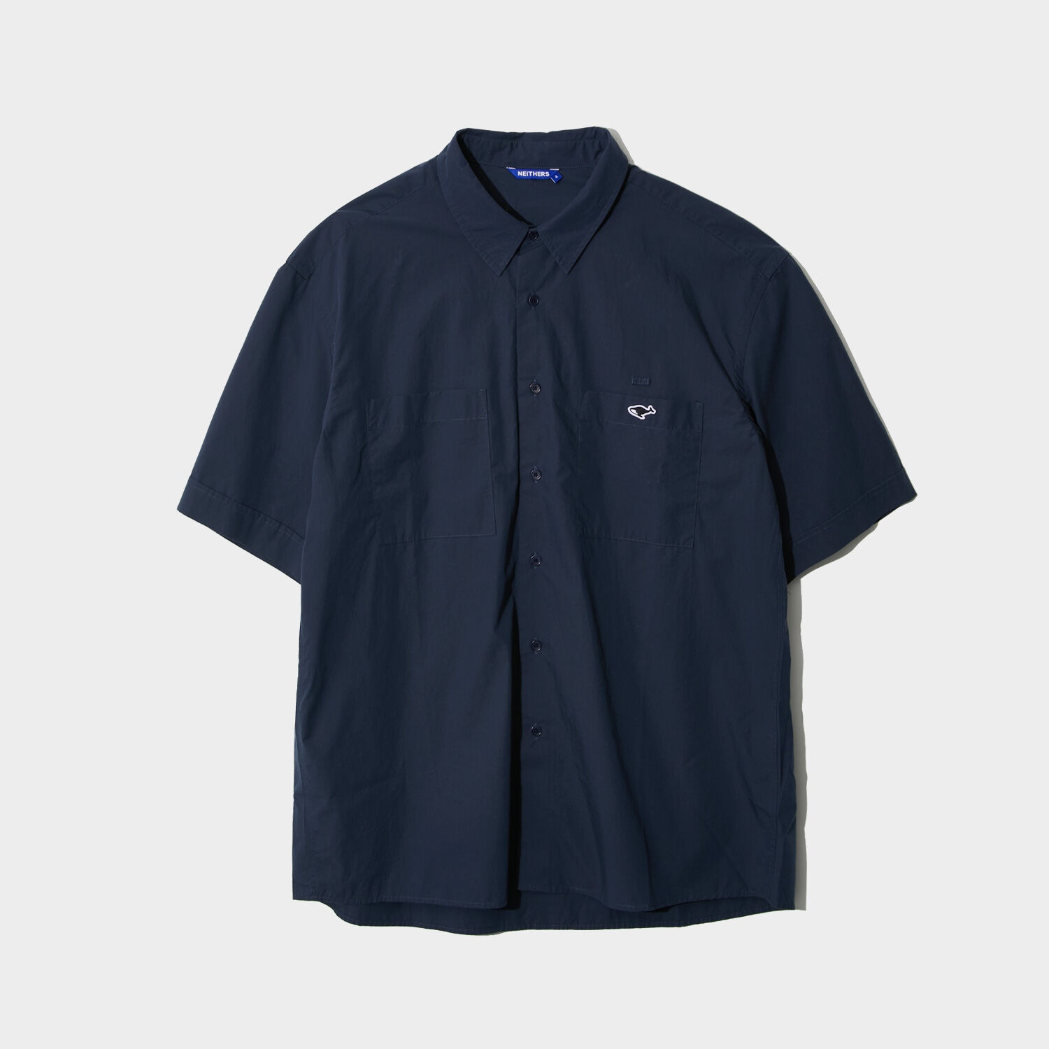 23ss NEITHERS Barista Shirt DARK NAVY-