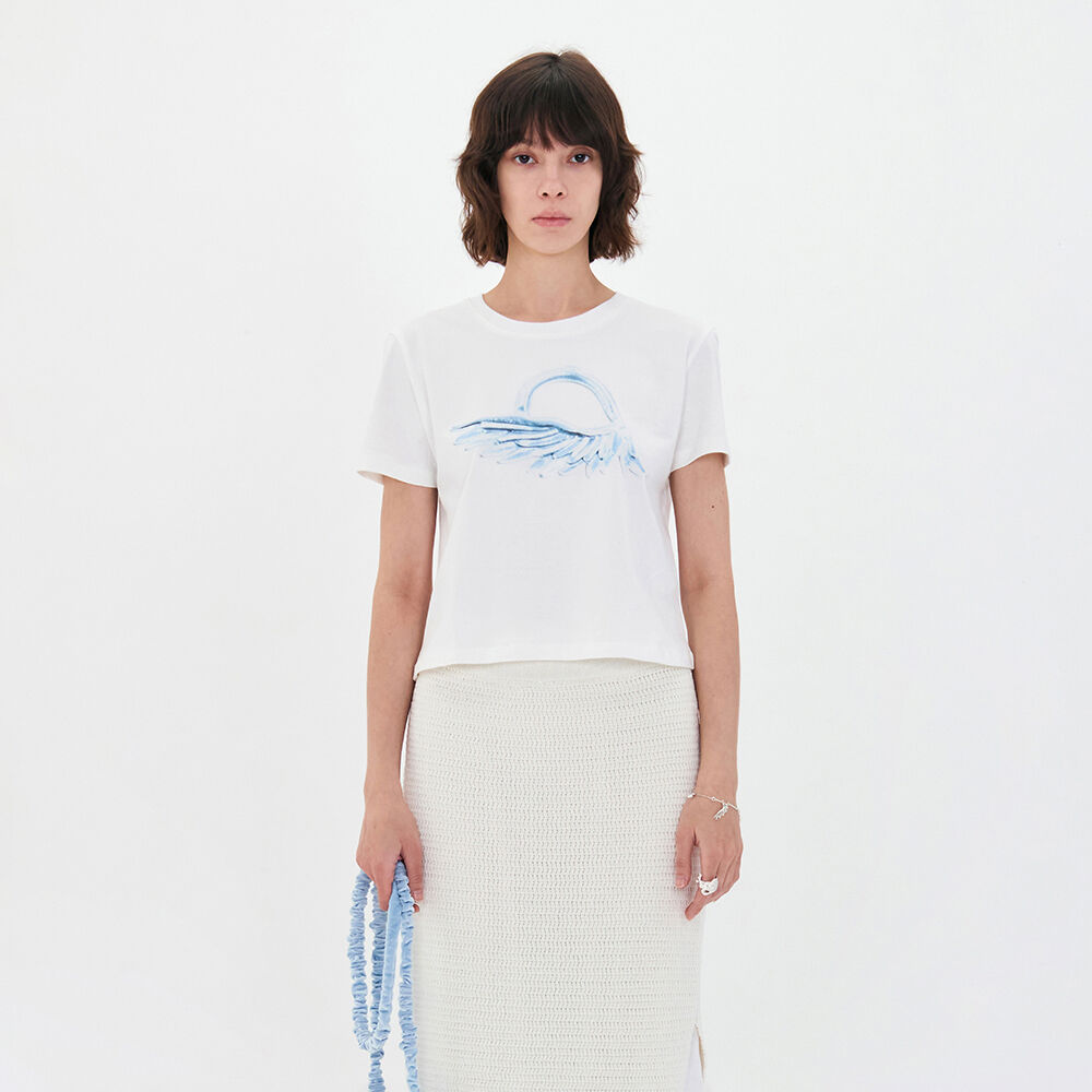 Sculptor X Fantasia] Three Chapter Tee White - 감도 깊은