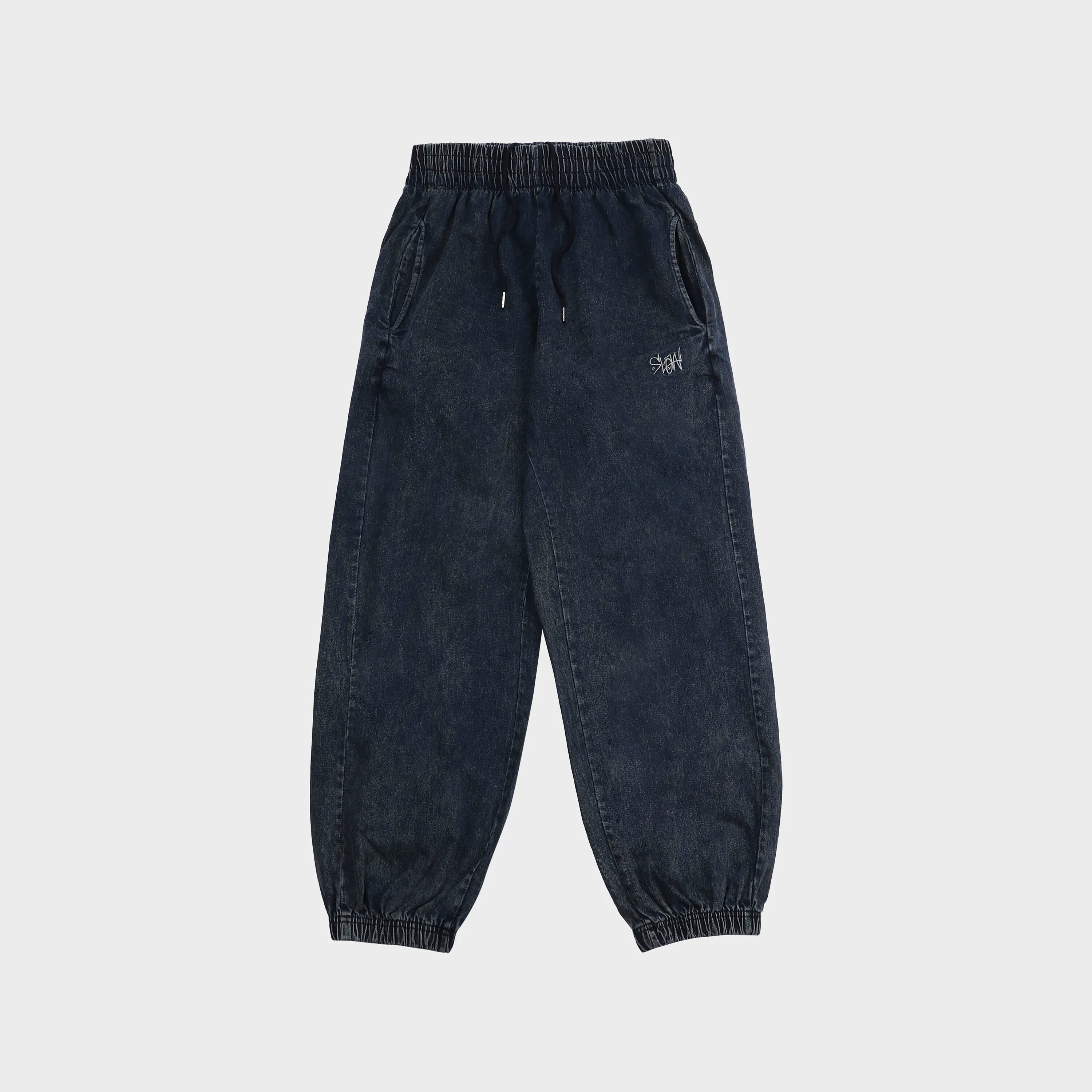 パンツ WOOALONG Signature standard jogger pants NAVY pt_21ss_001na Signature standard jogger pants - NAVY - 우알롱(WOOALONG)