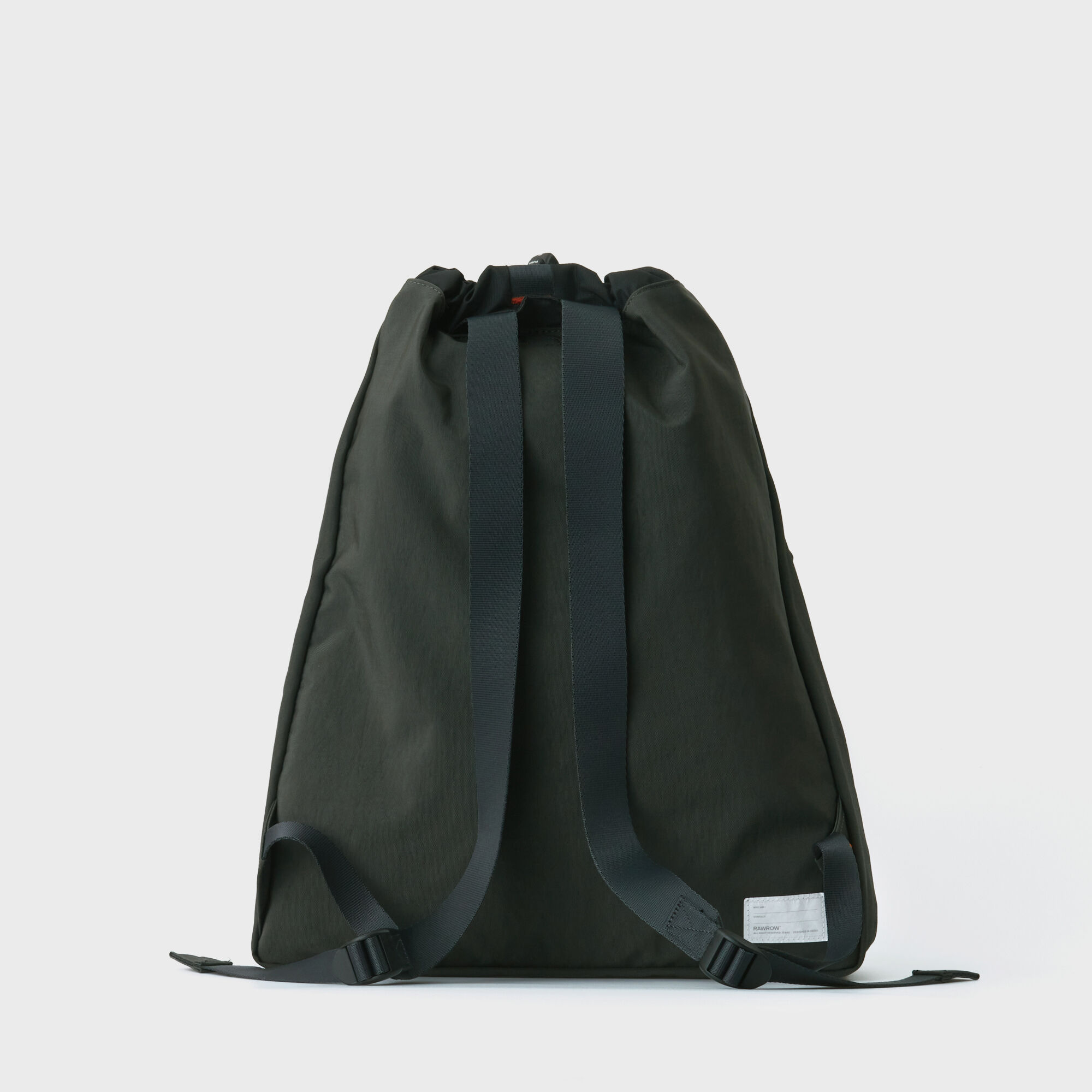 【RAWROW】 STRING SLIM BACKPACK 503 ep.2 : CHARCOAL MUSINSA公式 | RAWROW String Slim Backpack 503 ep.2 Black